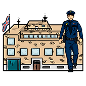 police station
